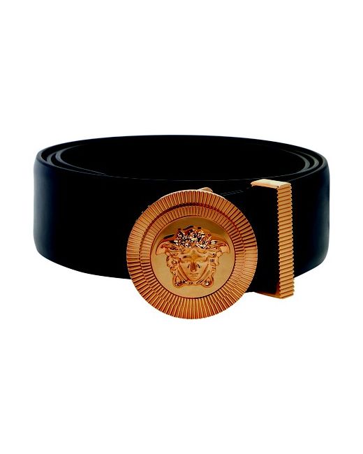 Versace Medusa Biggie Belt in Black | Stylemi