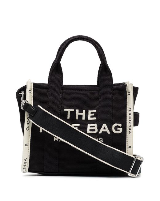 Marc Jacobs The Jacquard Mini Tote bag in Black | Stylemi