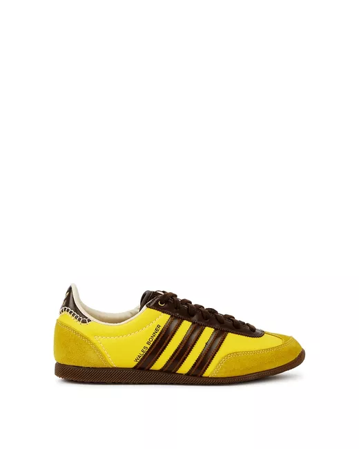 Adidas Originals X Wales Bonner Japan Panelled Sneakers in Yellow | Stylemi