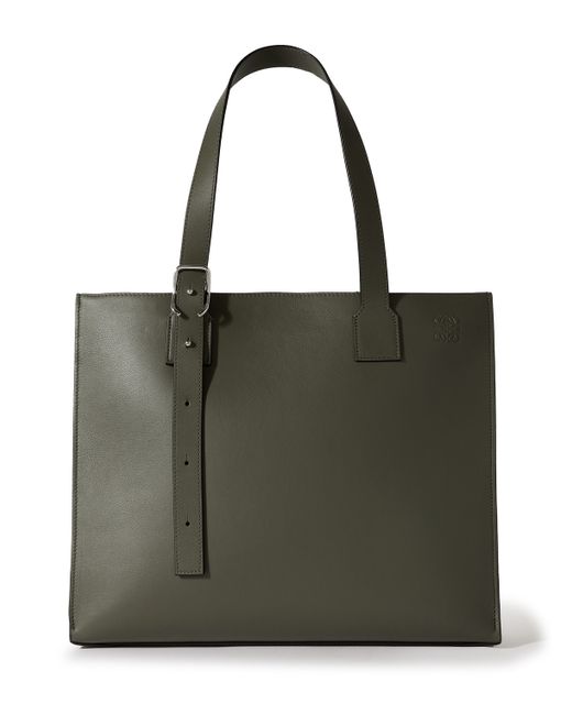 Loewe - Goya Full-Grain Leather Backpack - Brown Loewe
