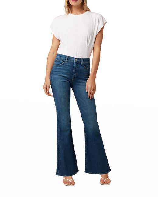 Joe's Jeans Women's The Molly High-Rise Stretch Flare Jeans