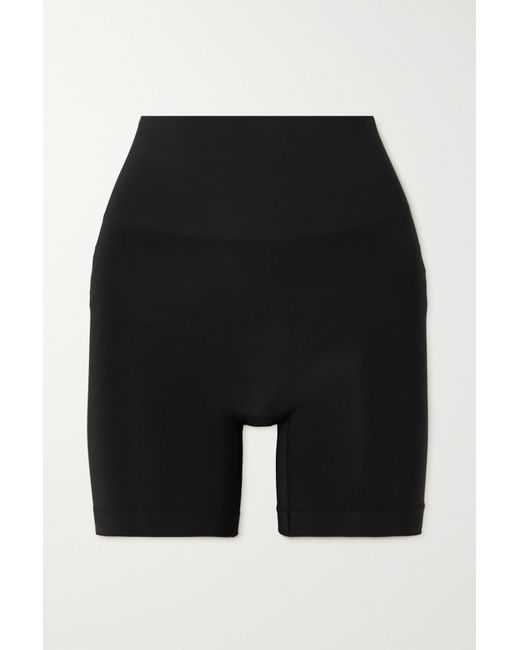 Brown Seamless Smoothing Shorts