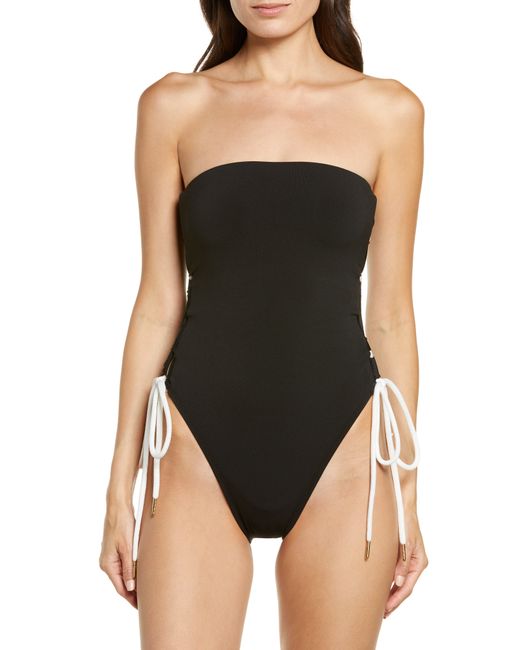 Robin Piccone Women's Aubrey Keyhole One-Piece Swimsuit In At