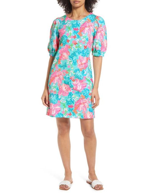 Lilly Pulitzer® Women's Lilly Pulitzer Cayce Puff Sleeve Floral Dress In At