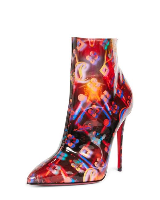 Christian Louboutin Women's Lock So Kate Pointed Toe Bootie In At
