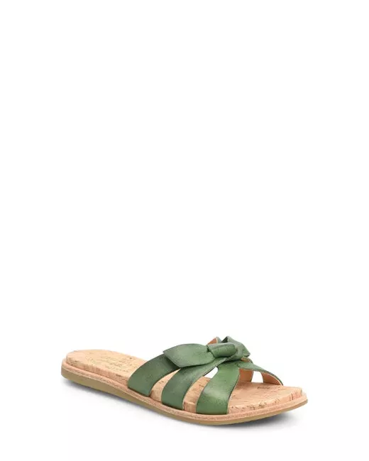 Kork-Ease® Kork-Ease Brigit Slide Sandal in F/G at in Green | Stylemi
