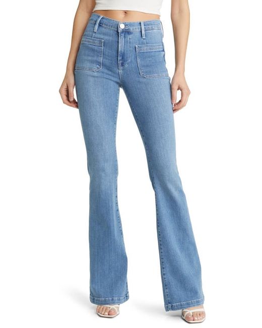 Frame Le Bardot Flare Jeans in at | Stylemi