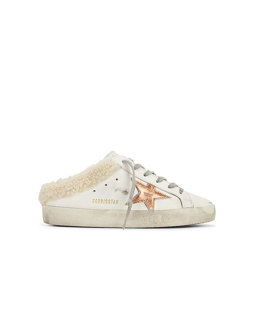 Golden Goose - Francy Glittered Distressed Leather and Suede High-Top Sneakers - White - IT39 - Net A Porter