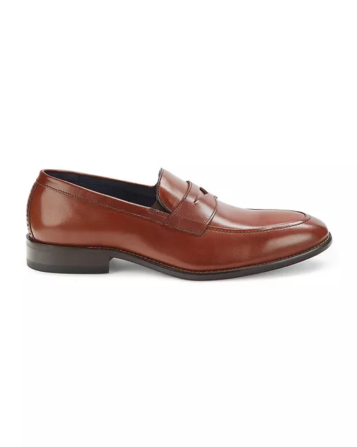 Johnston & Murphy Bolton Penny Loafer in at in Brown | Stylemi