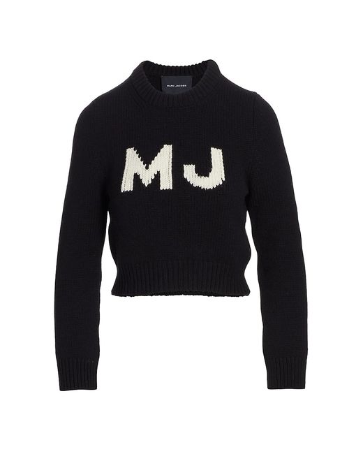 The Marc Jacobs The Shrunken Sweater in Black | Stylemi