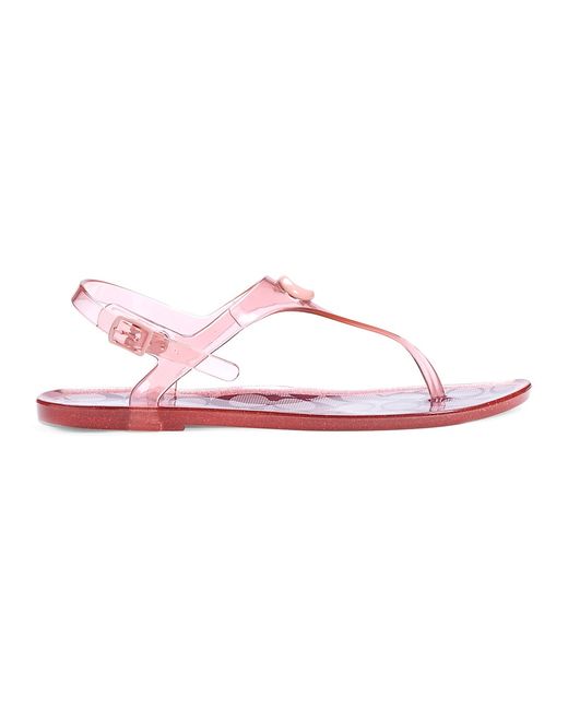 Coach Women's Natalee Jelly Slingback Thong Sandals