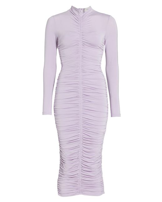 A.L.C. Ansel Ruched Bodycon Dress in Purple | Stylemi