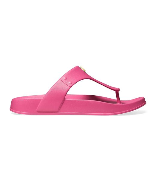Michael Michael Kors Linsey Logo Thong Sandals in Pink | Stylemi