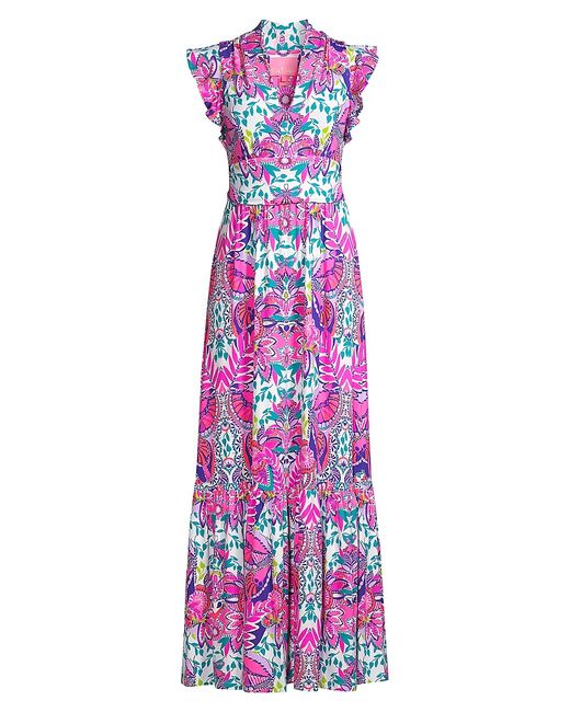 Lilly Pulitzer® Women's Lilly Pulitzer Hollie Tropical Print Long ...