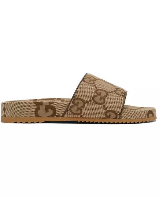Gucci Men's X The North Face Wool Slide Sandals