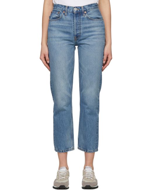 Re/Done Women's 70s Stove Pipe Jeans