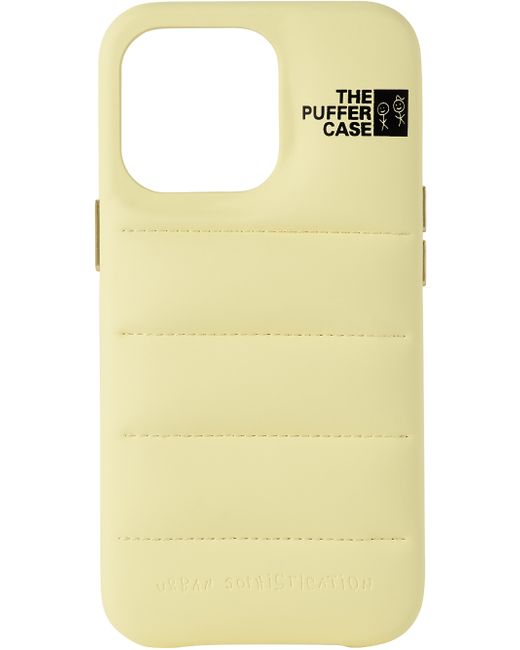 Urban Sophistication The Puffer iPhone 13 Pro Case in Yellow | Stylemi
