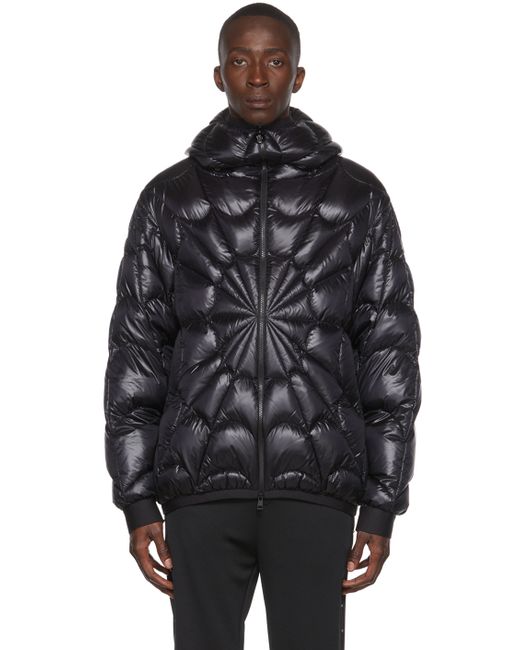 Moncler Spider Down Jacket in Black | Stylemi