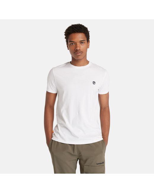 Timberland Dunstan River Slim-fit T-shirt For In Navy in Dark Blue | Stylemi